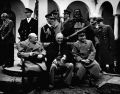 Слева направо: Черчилль, Рузвельт, Сталин; сзади тов. Вейдер.