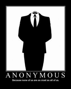Анонимус жесток