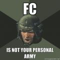 Not Your @ Personal Army